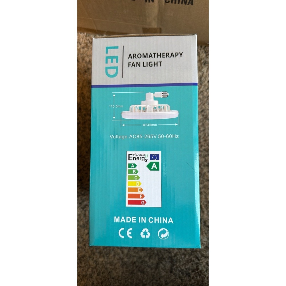 LED Multi-Function Aromatherapy Fan‎ Light - Picture 2 of 4